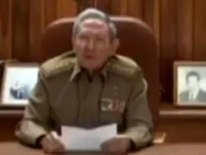 O presidente cubano dirigiu-se à nação em uma mensagem televisionada