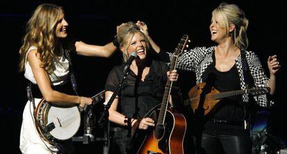 O trio texano de música country Dixie Chicks em outubro de 2007.