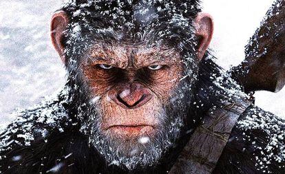 Imagem do filme ‘Planeta dos Macacos: A Guerra’.