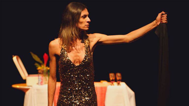 Cena da peça 'O Evangelho Segundo Jesus, Rainha do Céu'.