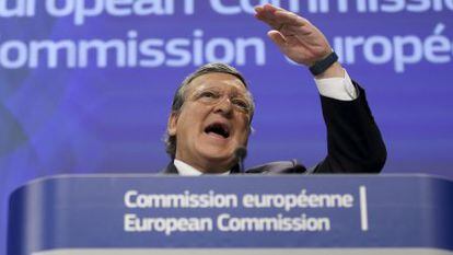 José Manuel Barroso na quarta-feira, em Bruxelas.