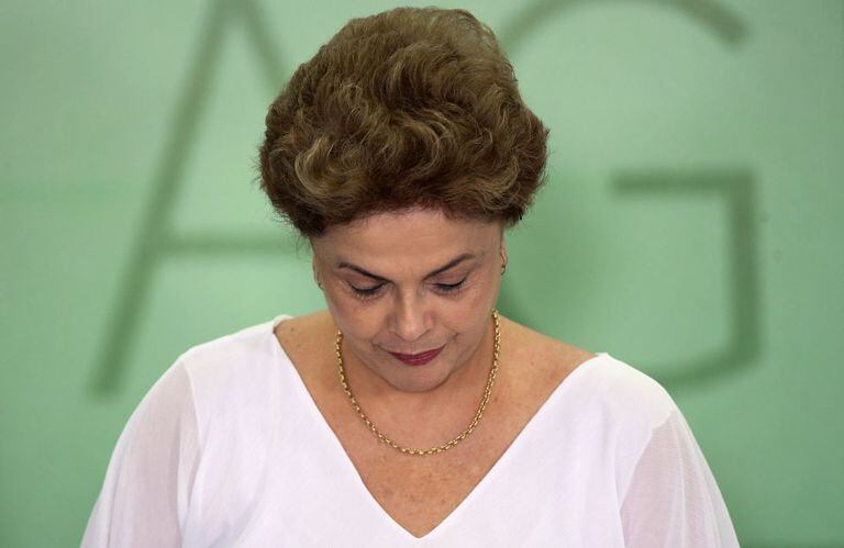 Dilma Rousseff, no último dia 1.