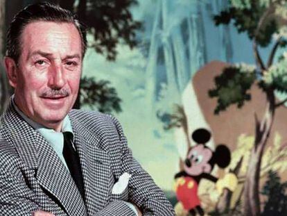 O produtor Walt Disney.