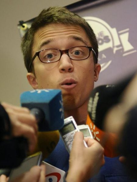 O secretário de política do Podemos, Íñigo Errejón.