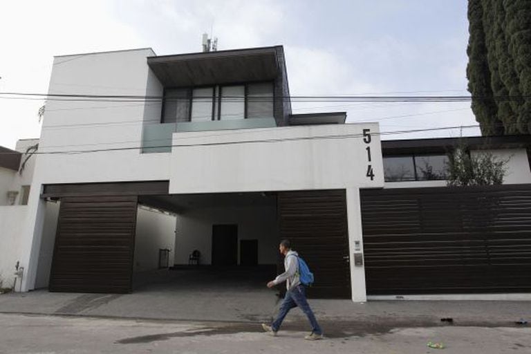 Fachada da casa do Z-42, no México.
