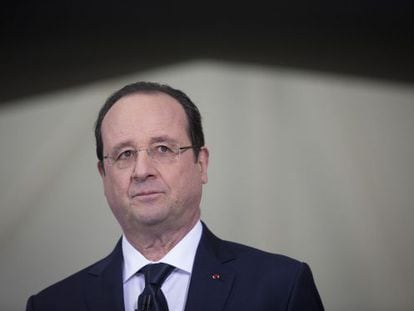 O presidente francês, François Hollande.