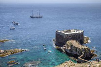 Forte de São João Baptista, na ilha de Berlenga Grande (Portugal).