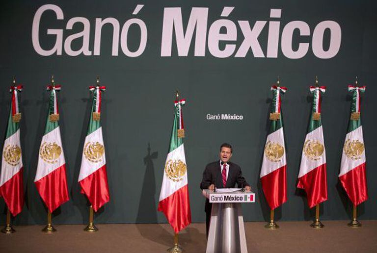 O presidente mexicano, Enrique Peña Nieto.
