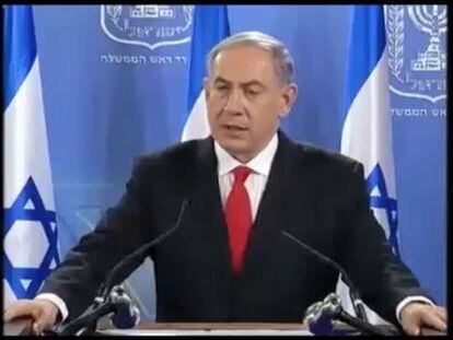 Declarações do primeiro ministro israelense.