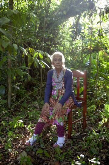 Nancy Prado é a matriarca dos caiçaras que vivem na região do Rio Verde. (Foto: Maurício Pisani)