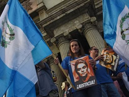 Protesto na Cidade da Guatemala para pedir a renúncia do presidente Otto Pérez.