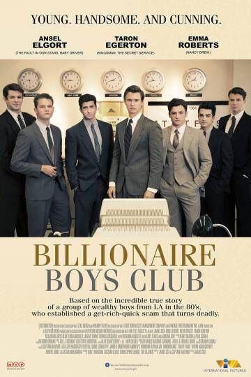 Cartaz do filme ‘Billionaire Boys Club’.
