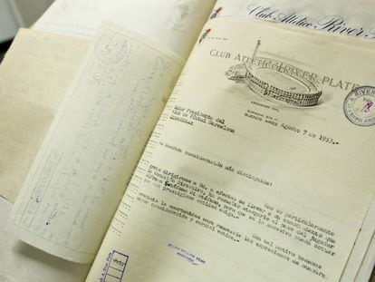 Documento datado de 7 de agosto de 1953