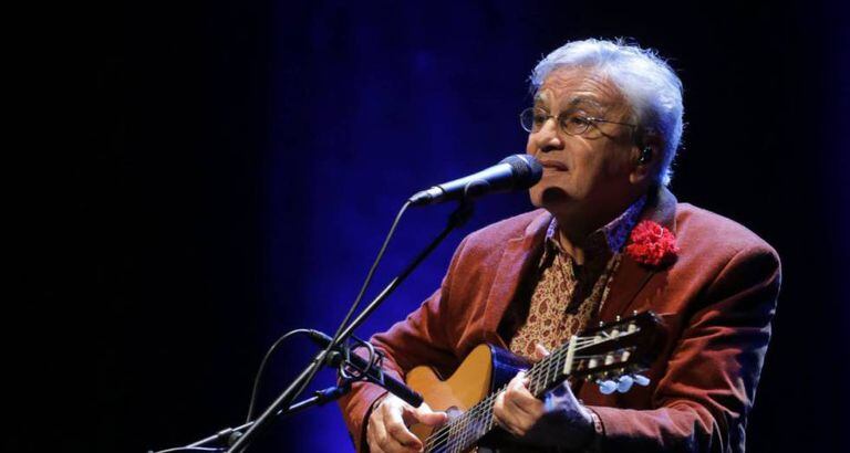 Caetano Veloso nesta terça-feira no Porto (Portugal).