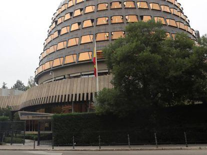Fachada do Tribunal Constitucional, situado em Madri.