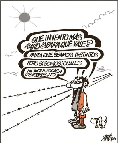 Viñeta de Forges publicada o 4 de setembro em El País