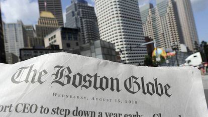 Uma instância de 'The Boston Globe' da quarta-feira.