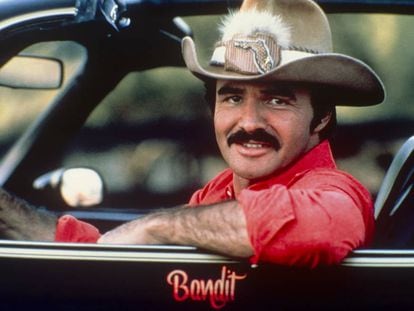 Burt Reynolds, em ‘Agarra-me se Puderes’, de 1977.