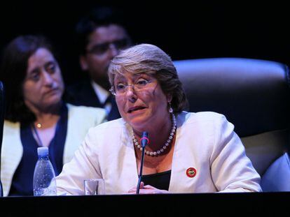 A presidente eleita do Chile, Michelle Bachelet.