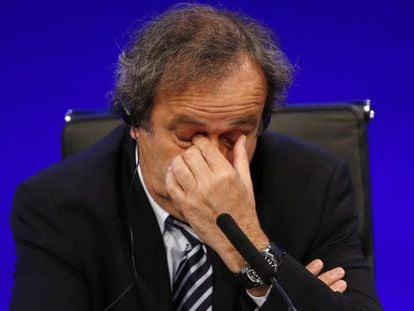 Michel Platini, em 2013.