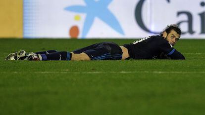 Bale na partida contra o Valencia.
