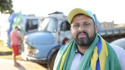 Wallace Costa Landim, conhecido como chorão, foi um dos líderes da greve dos caminhoneiros em 2018.