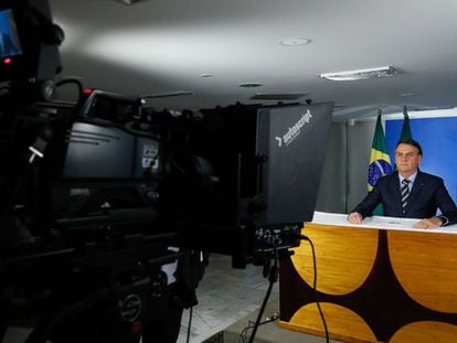 Pronunciamento do presidente Jair Bolsonaro em Rede Nacional de Rádio e Televisão.