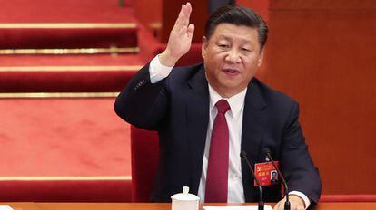 O presidente chinês Xi Jinping nesta terça-feira