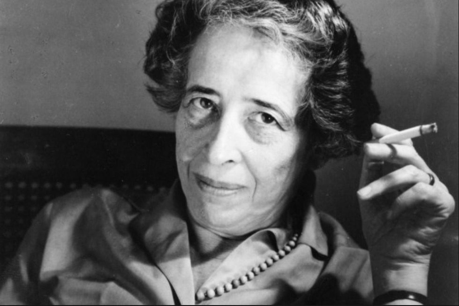A filósofa Hannah Arendt