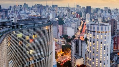São Paulo a partir do Copan