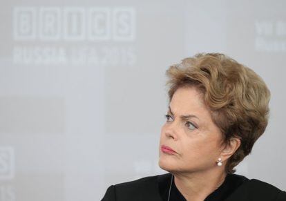 Dilma Rousseff, em julho de 2015