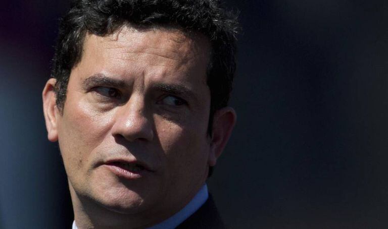 O juiz Sergio Moro, em uma cerimônia em Brasília.