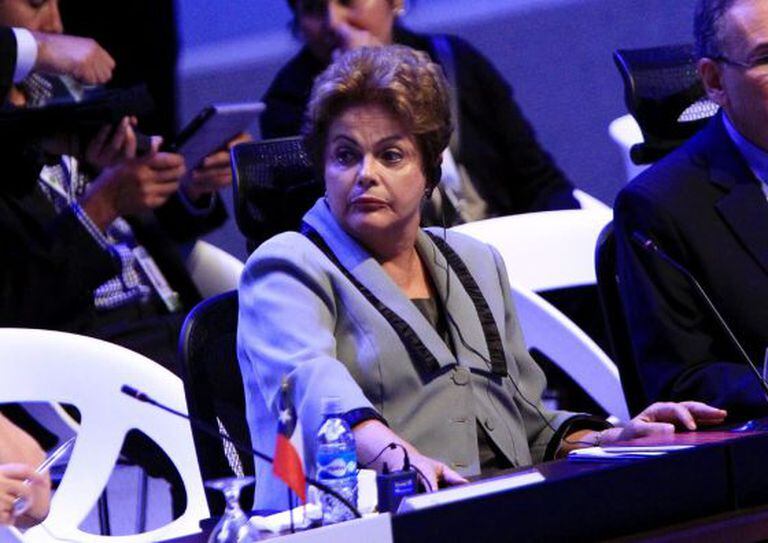 Dilma Rousseff na cúpula da CELAC.