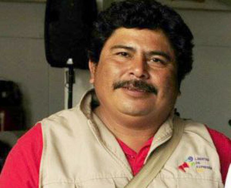 O jornalista mexicano Gregorio Jiménez.