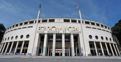 O Estádio do Pacaembu, em São Paulo.