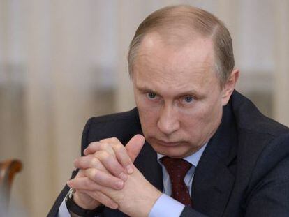 O presidente russo, Vladimir Putin.