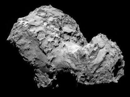 Imagen do cometa 67P/Churyumov–Gerasimenko.