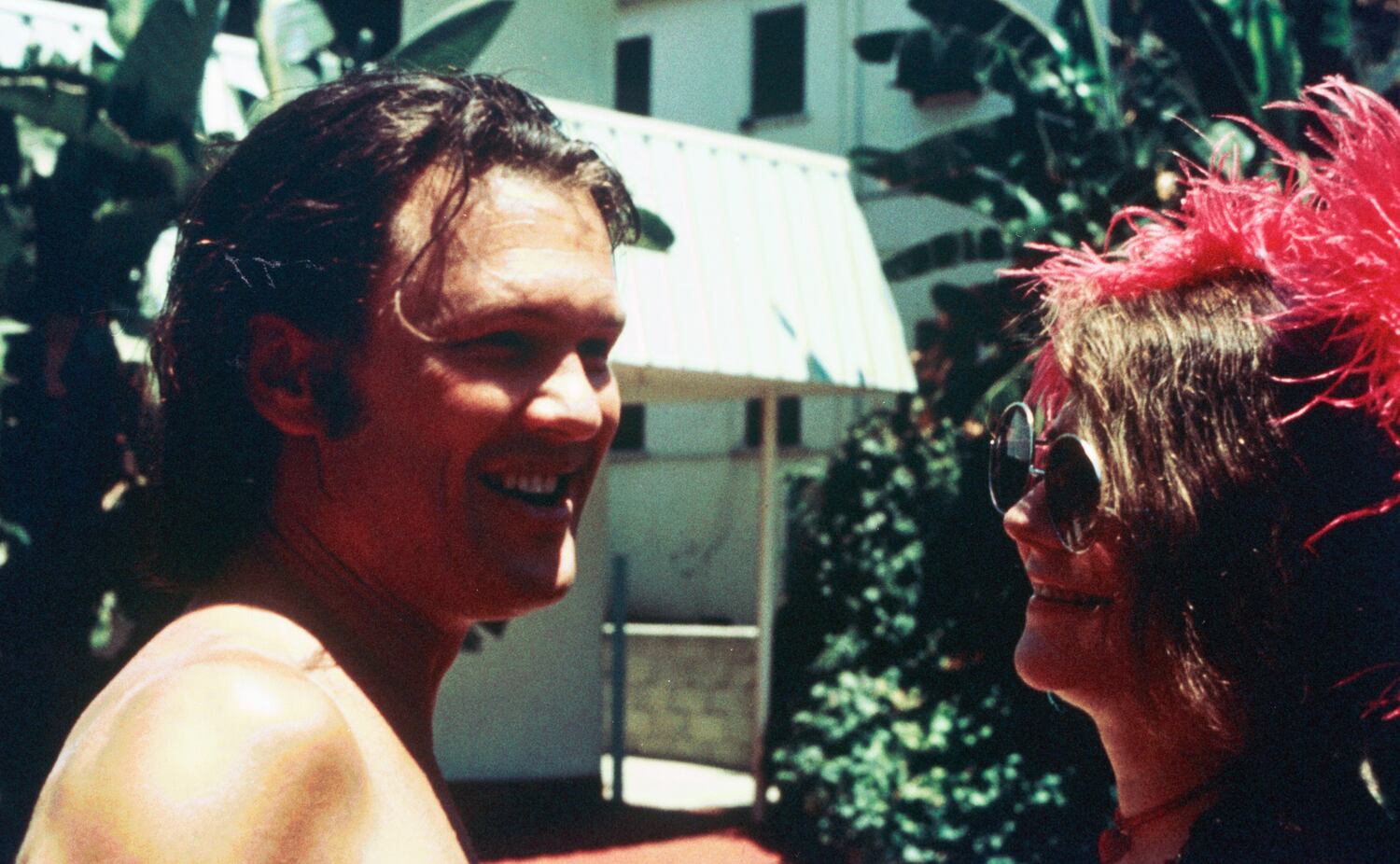 Kris Kristofferson e Janis Joplin em uma imagem de 1970.
