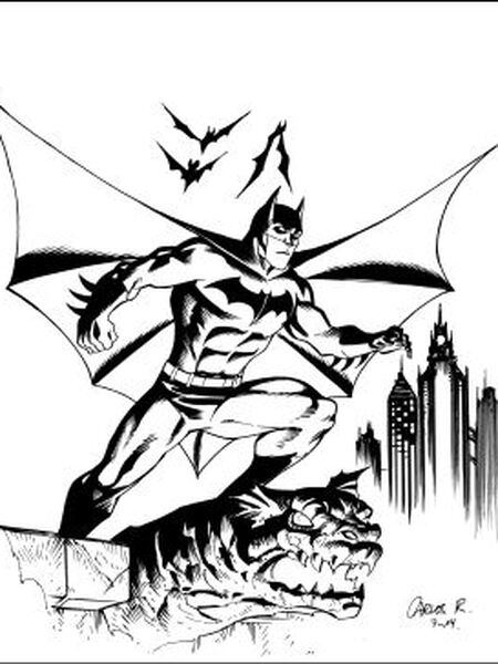 O Batman exclusivo para EL PAÍS assinado pelo desenhista Carlos Rodríguez.