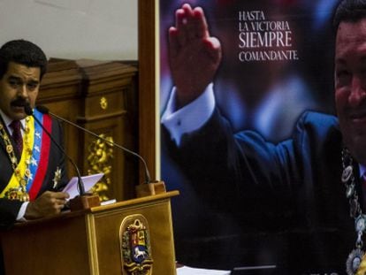 Maduro, em seu discurso anual na Assembleia.