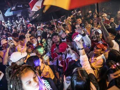 Baile da Dz7, em Paraisopolis na madrugada do dia 8, uma semana depois do massacre.