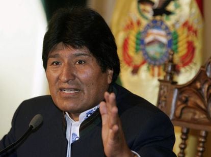 O presidente boliviano, Evo Morales.