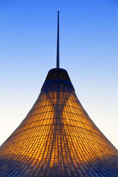 Edifício Khan Shatyr, de Norman Foster, em Astaná.