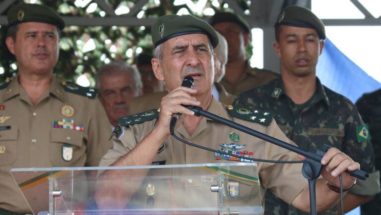 O general Luiz Eduardo Ramos Baptista Pereira, em abril deste ano.