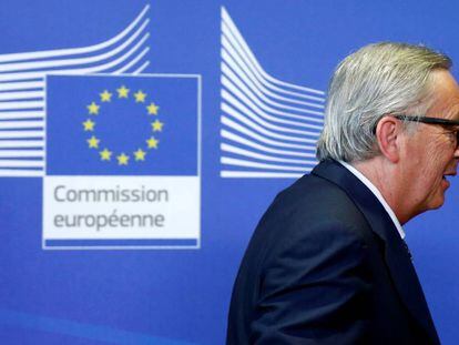 O presidente da Comissão Europeia, Jean-Claude Juncker, na quarta-feira.