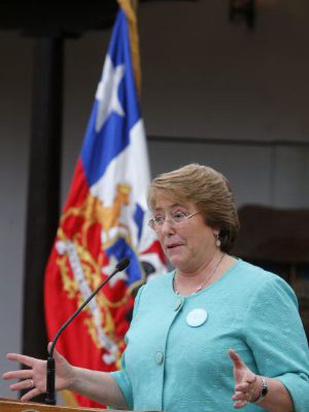 A presidenta do Chile, Michelle Bachelet.
