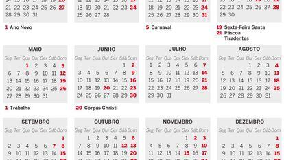 Feriados do Brasil em 2019: saiba quais as chances de esticar as folgas