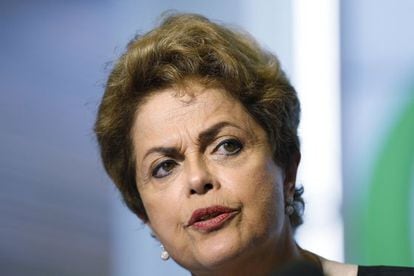 A presidenta Dilma durante evento no dia 1, nos EUA. 