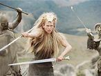 La actriz Tilda Swinton (la Bruja Blanca), en un fotograma de la película <i>Las crónicas de Narnia. </i>