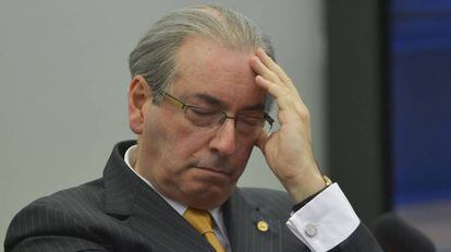 O ex-deputado Eduardo Cunha, no ano passado, na C&acirc;mara.